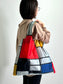 【LOQI】MUSEUM Collection PIET MONDRIAN Composition With Red,Yellow,Blue and Black Recycled bag PM.CO.R