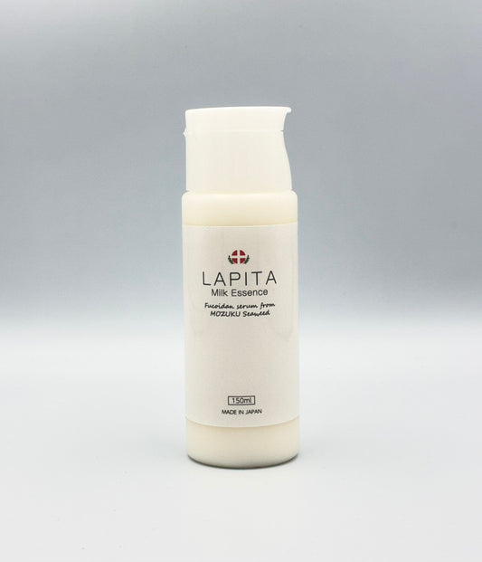 LAPITA（ラピタ）ミルクエッセンス（乳液）150ml｜フコイダン｜ベルガモット｜天然ヒト型セラミドAP・NP