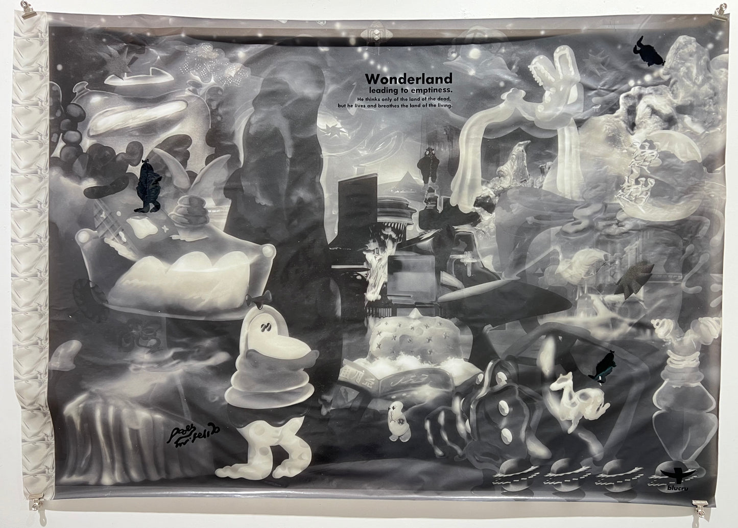 「A certain amusement park and pooes mirelico in the planet Ozo.」　B1ポスター×B1ポスター　山下慎