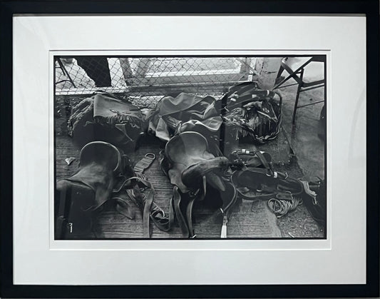 RO-007【Saddles, Cheyenne, WY,1989】Arthur Elgort