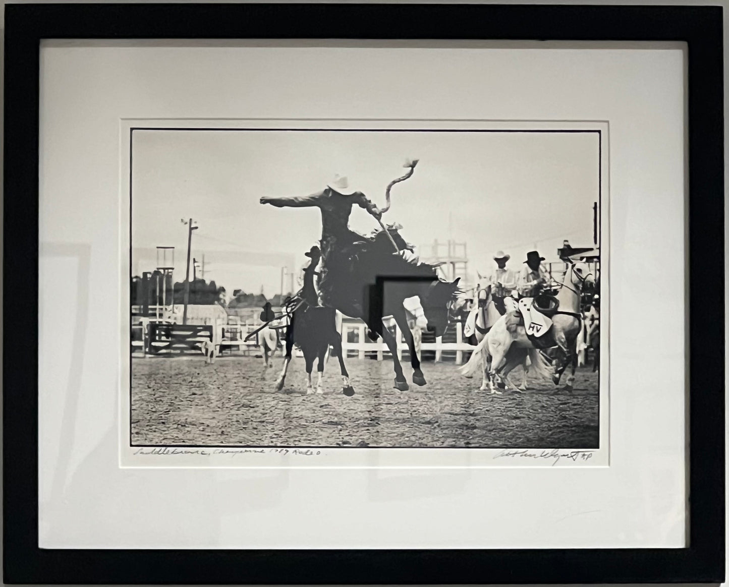 RO-011【Bucking Bronco, Cheyenne, WY,1989】Arthur Elgort