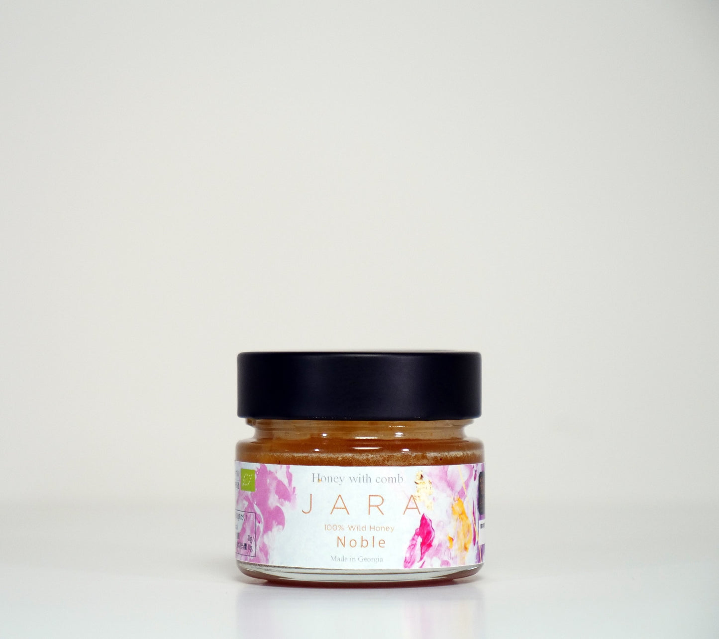 【JARA HONEY NOBLE】オーガニック 発酵ジャラハニー｜ワイルドハニー｜天然はちみつ｜粉砕巣入りはちみつ｜コールドプレス